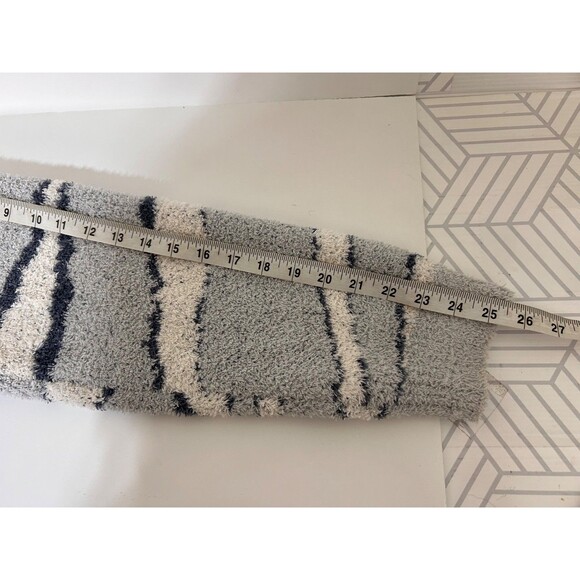 Barefoot Dreams Size 1X Sweater CozyChic Seaside Crew Neck Pullover Ocean Zebra - Picture 9 of 12